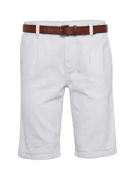 TOM TAILOR DENIM Shorts weiß