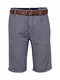 TOM TAILOR DENIM Shorts Slim Chino Shorts yd w. belt Shorts length1 dunkelblau