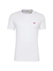 LEVI'S T-Shirt Original Housemark Tee blutrot/weiß