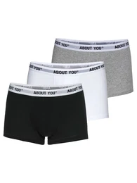 Trunks grau / schwarz / weiß
