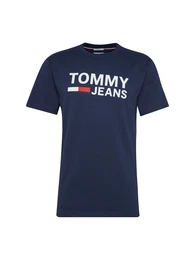 T-Shirt rot / weiß / dunkelblau
