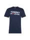 Tommy Jeans T-Shirt rot / weiß / dunkelblau