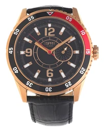 ESPRIT Armbanduhr ''''Varsity'''' rosegold / schwarz