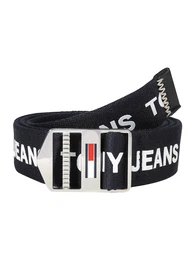 Tommy Jeans Gürtel TJM DRIVING WEBBING 4.0 navy