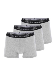 Boxershorts grau / schwarz / weiß