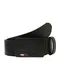 Tommy Jeans Ledergürtel TJM PLAQUE 4.0cm schwarz