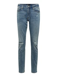Jeans ''''V-SLIM STR LTWT TINTED MEDIUM DESTROY'''' blue denim