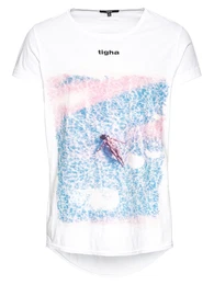 Tigha T-Shirt BERRY weiß