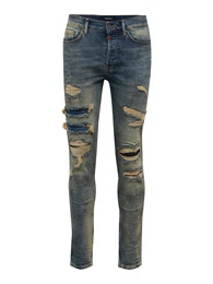 Skinny Jeans ''''Morten'''' blue denim