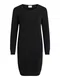 VILA Úpletové šaty 'Ril'  černá