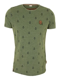 Naketano T-Shirt El Master Del Buscho hellgrün