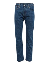 LEVI'S Jeans '501' '502 Taper' dunkelblau/braun