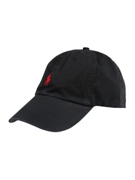 POLO RALPH LAUREN Base-Cap rot / schwarz