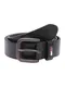 Tommy Jeans Ledergürtel 3.5cm schwarz
