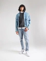 JACK & JONES Pullover dunkelgrau