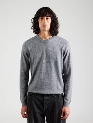 JACK & JONES Pullover graumeliert