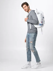 JACK & JONES Pullover graumeliert