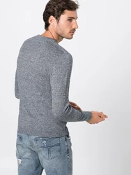 JACK & JONES Pullover graumeliert