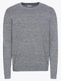 Pullover graumeliert