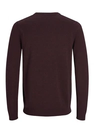 JACK & JONES Pullover burgunder
