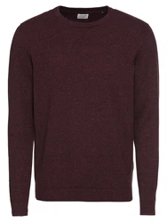 JACK & JONES Pullover burgunder