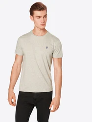 Polo Ralph Lauren T-Shirt Rundhalsshirt Regular Fit hellgrau