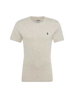 Polo Ralph Lauren T-Shirt Rundhalsshirt Regular Fit hellgrau