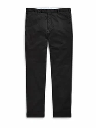 Polo Ralph Lauren Hose 'SLFHDNP-FLAT-PANT' schwarz