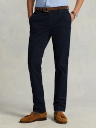 Polo Ralph Lauren Hose 'SLFHDNP-FLAT-PANT' nachtblau