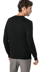 Polo Ralph Lauren Pullover 'LS SF VN PP-LONG SLEEVE-SWEATER' schwarz