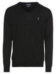 Polo Ralph Lauren Pullover 'LS SF VN PP-LONG SLEEVE-SWEATER' schwarz