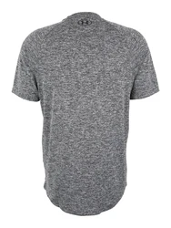 Under Armour Poloshirt UA TECH 2.0 SS TEE graumeliert/schwarz
