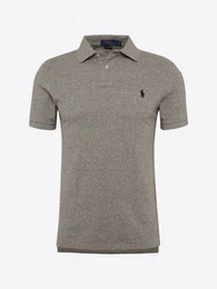 Poloshirt graumeliert