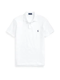 Poloshirt navy / wei
