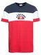 ELLESSE T-Shirt GUBBIO blau / rot / weiß