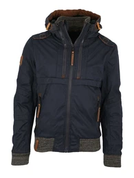 Winterjacke dunkelblau