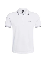 BOSS ATHLEISURE Poloshirt ''''Paddy'''' weiß