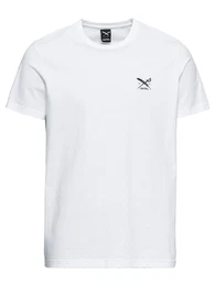 T-Shirt ''''Chestflag'''' weiß / schwarz