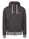 Naketano Sweatjacke anthrazit