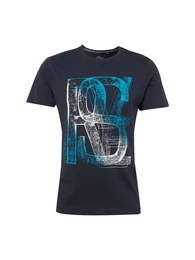 S.Oliver RED LABEL T-Shirt navy / hellblau / weiß