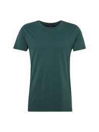 SCOTCH & SODA T-Shirt Classic crewneck tee with small logo print dunkelgrün