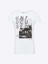 Q/S Designed By T-Shirt schwarz / weiß