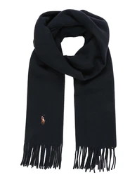 POLO RALPH LAUREN Fransenschal COLDWEATHER-SIGN IT blau