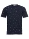 Minimum T-Shirt wilson navy / weiß