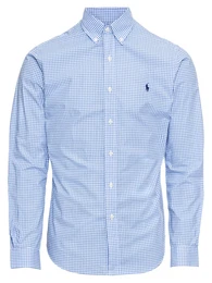 Hemd ''''SL BD PPC SP-LONG SLEEVE-SPORT SHIRT'''' blau / weiß