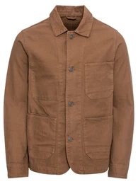 SELECTED HOMME Jacke SLHCANVAS COCOA BROWN WORKER braun