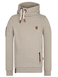 Kapuzenpullover beige
