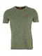 Naketano T-Shirt grün / schwarz