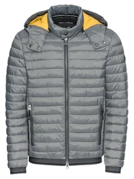 Marc OPolo Steppjacke No Dow n Jacket Detachable Hood 100 PA grau