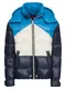 DIESEL Übergangsjacke ''''W-SMITH-WH JACKE'''' blau / nachtblau / weiß